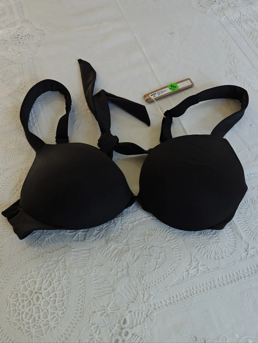 SKIMS Black Women's Swim Bikini Two-Piece